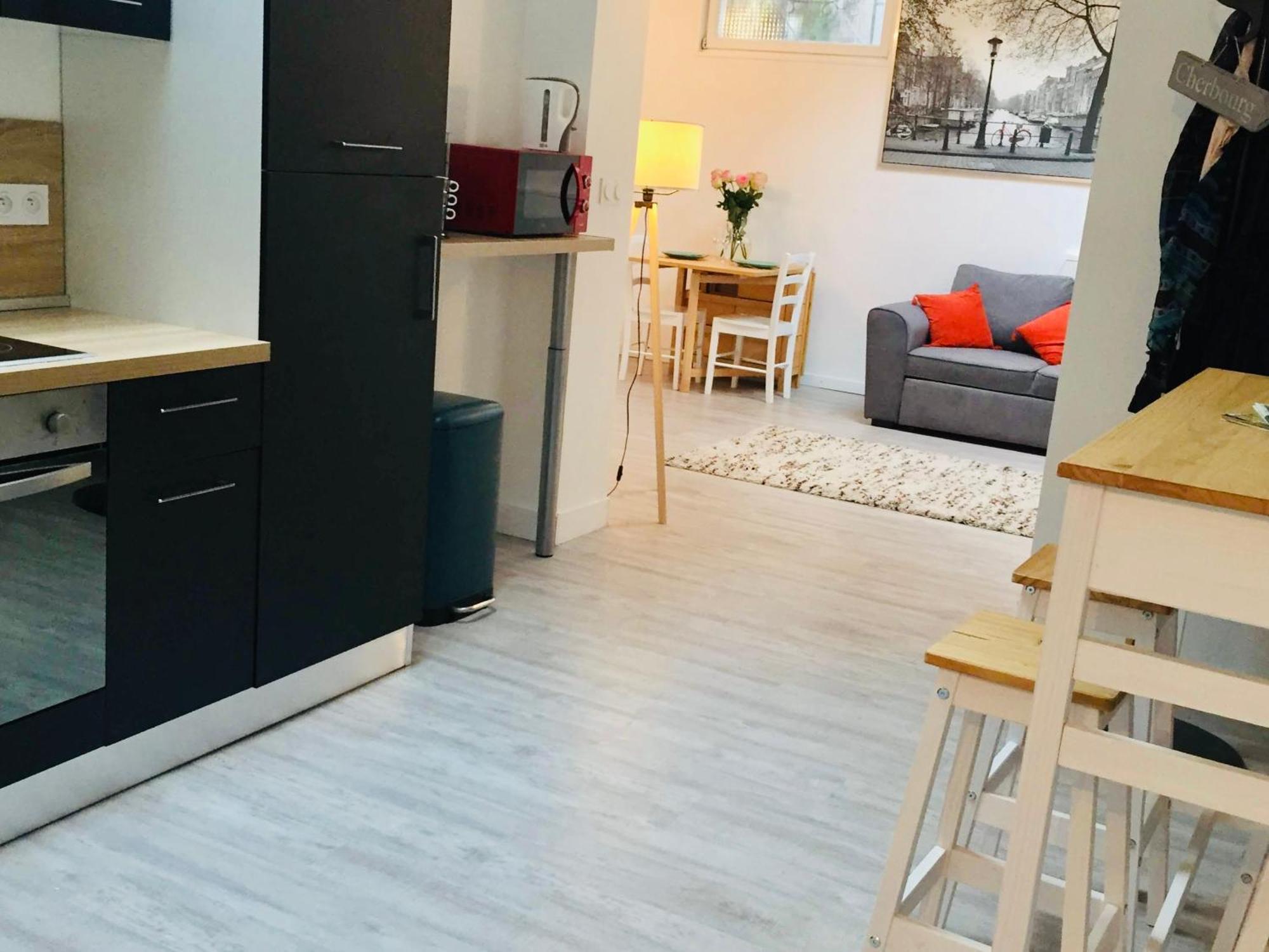 Chaleureux Et Spacieux Appartement De Centre-Ville - Lit King Size - Netflix Шербур-ан-Котантен Экстерьер фото